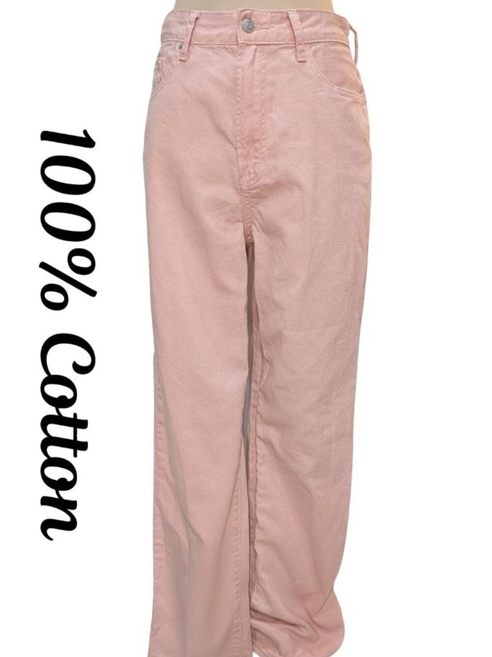 S.O.N.G. 90s Boyfriend Cotton Jeans